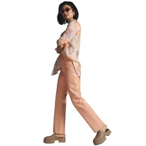 AGOLDE 'NWT 90s Pinch Waist Leather Pants in Lipgloss Sz 29